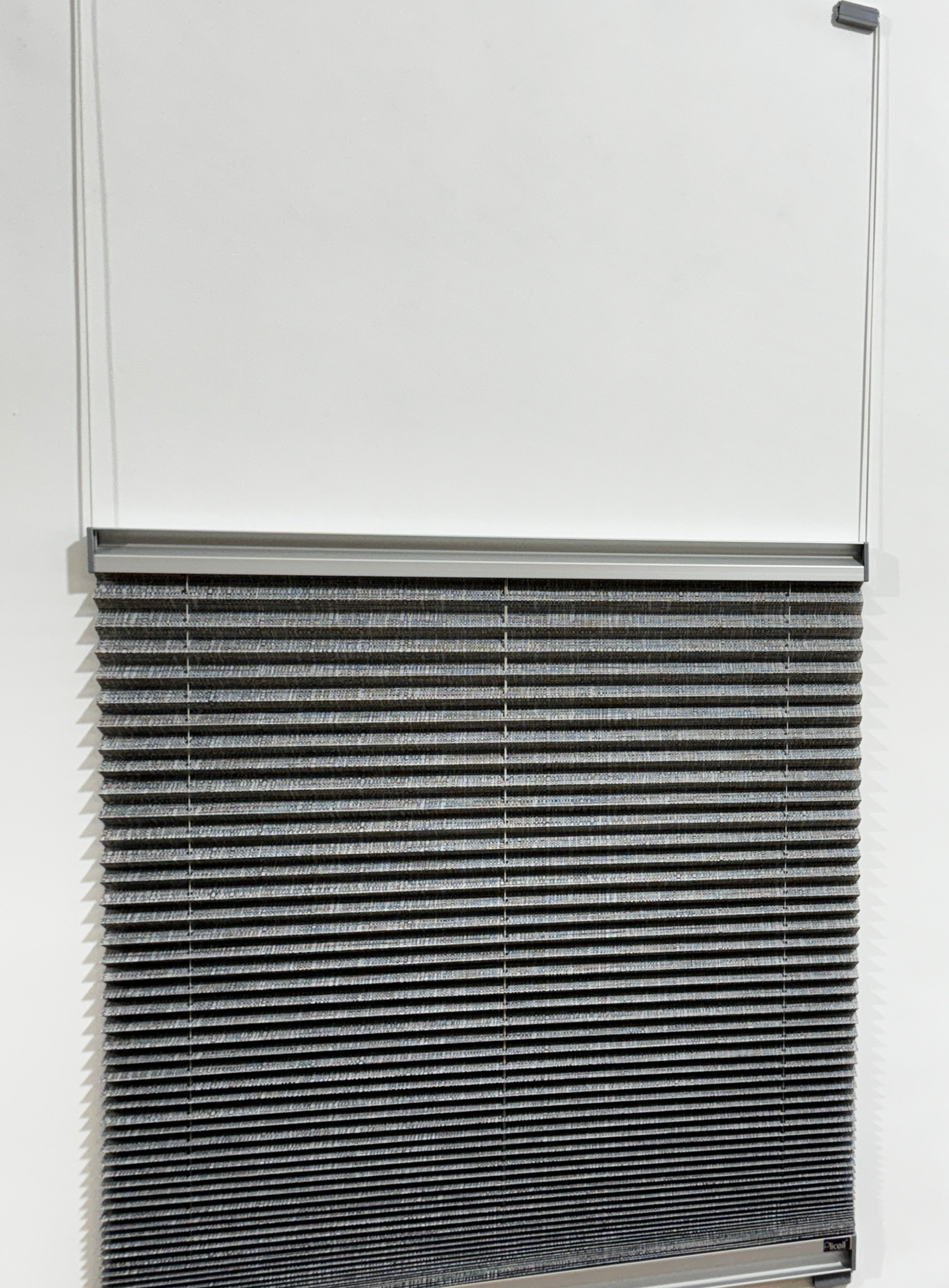 Plicell Straw 03 - 14 mm Hasır Dokulu Güneşlik Plise Perde