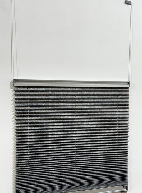 Plicell Straw 03 - 14 mm Hasır Dokulu Güneşlik Plise Perde