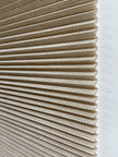 Plicell Straw 01 - 14 mm Hasır Dokulu Güneşlik Plise Perde