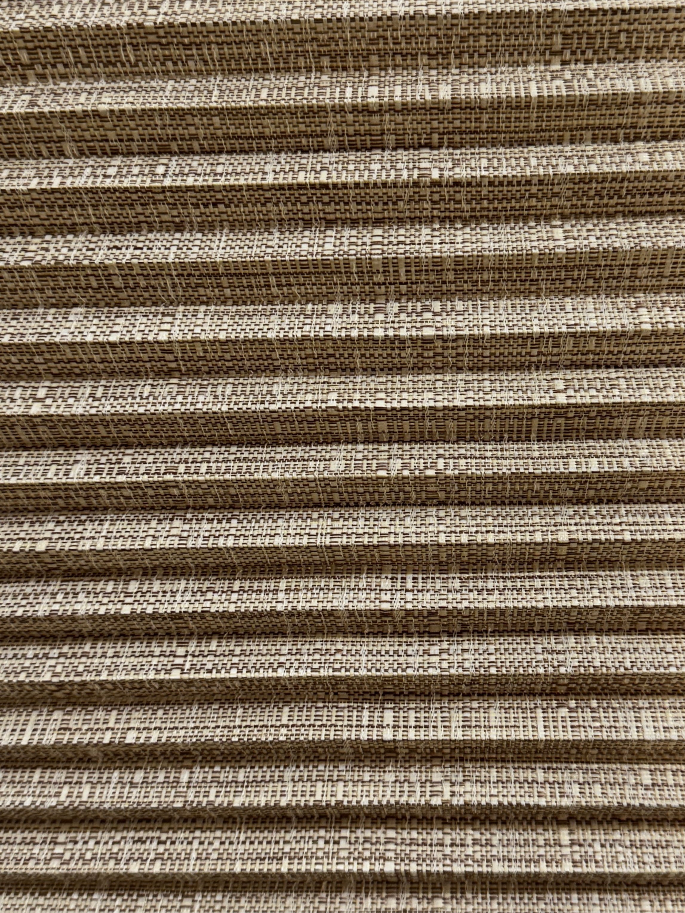 Plicell Straw 02 - 14 mm Hasır Dokulu Güneşlik Plise Perde