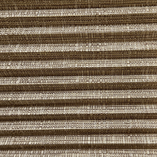 Plicell Straw 02 - 14 mm Hasır Dokulu Güneşlik Plise Perde