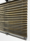 Plicell Mahogany 04 - 20 mm Ahşap Desenli Güneşlik Plise Perde