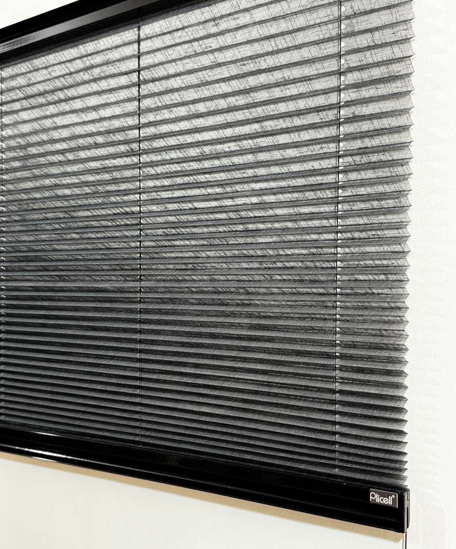 Plicell Lattice 05 - 14 mm Transparan Tül Güneşlik Plise Perde