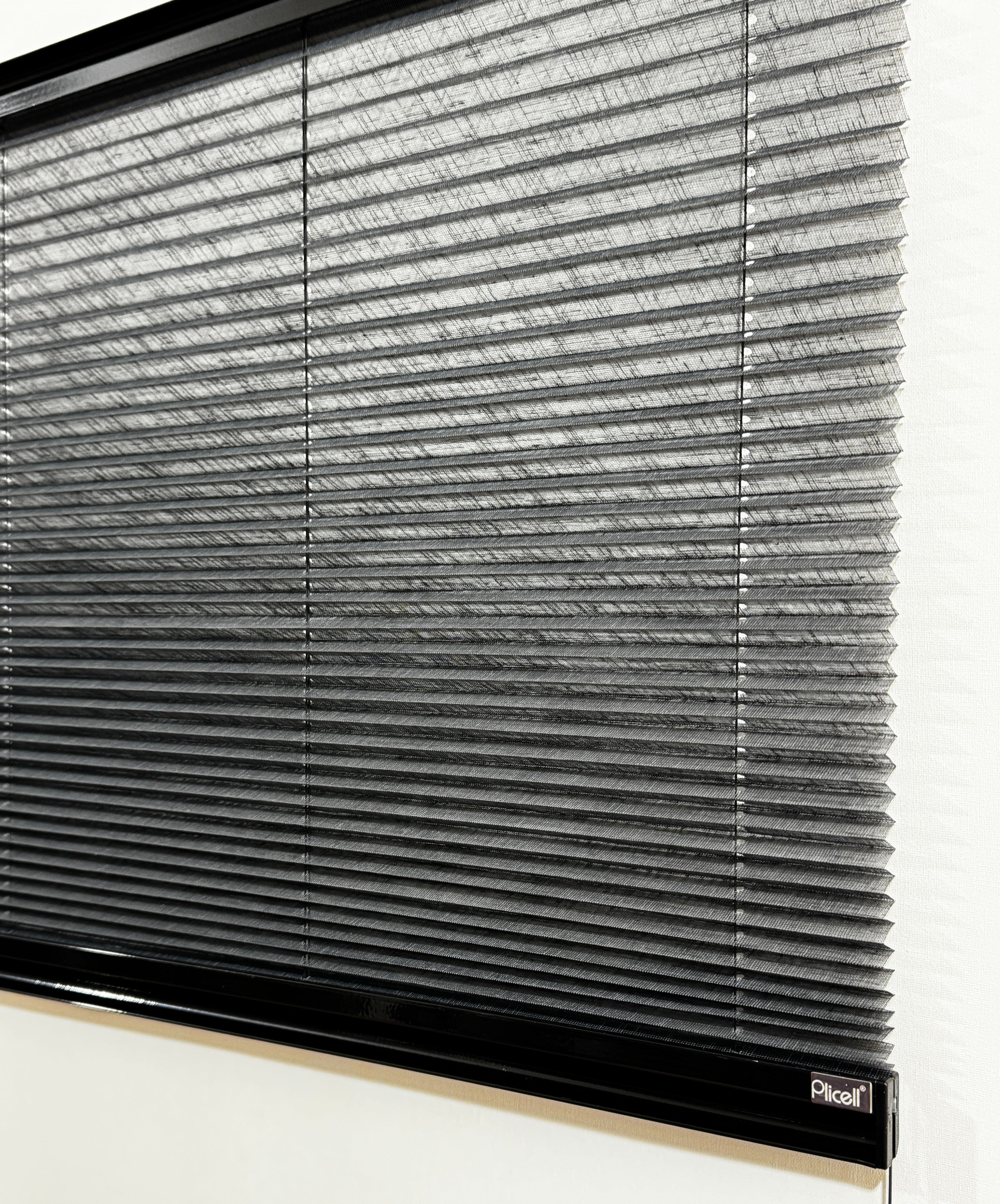 Plicell Lattice 05 - 14 mm Transparan Tül Güneşlik Plise Perde