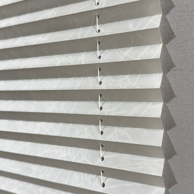 Plicell Leafy 01 - 14 mm Kırçıllı Dokulu Güneşlik Plise Perde