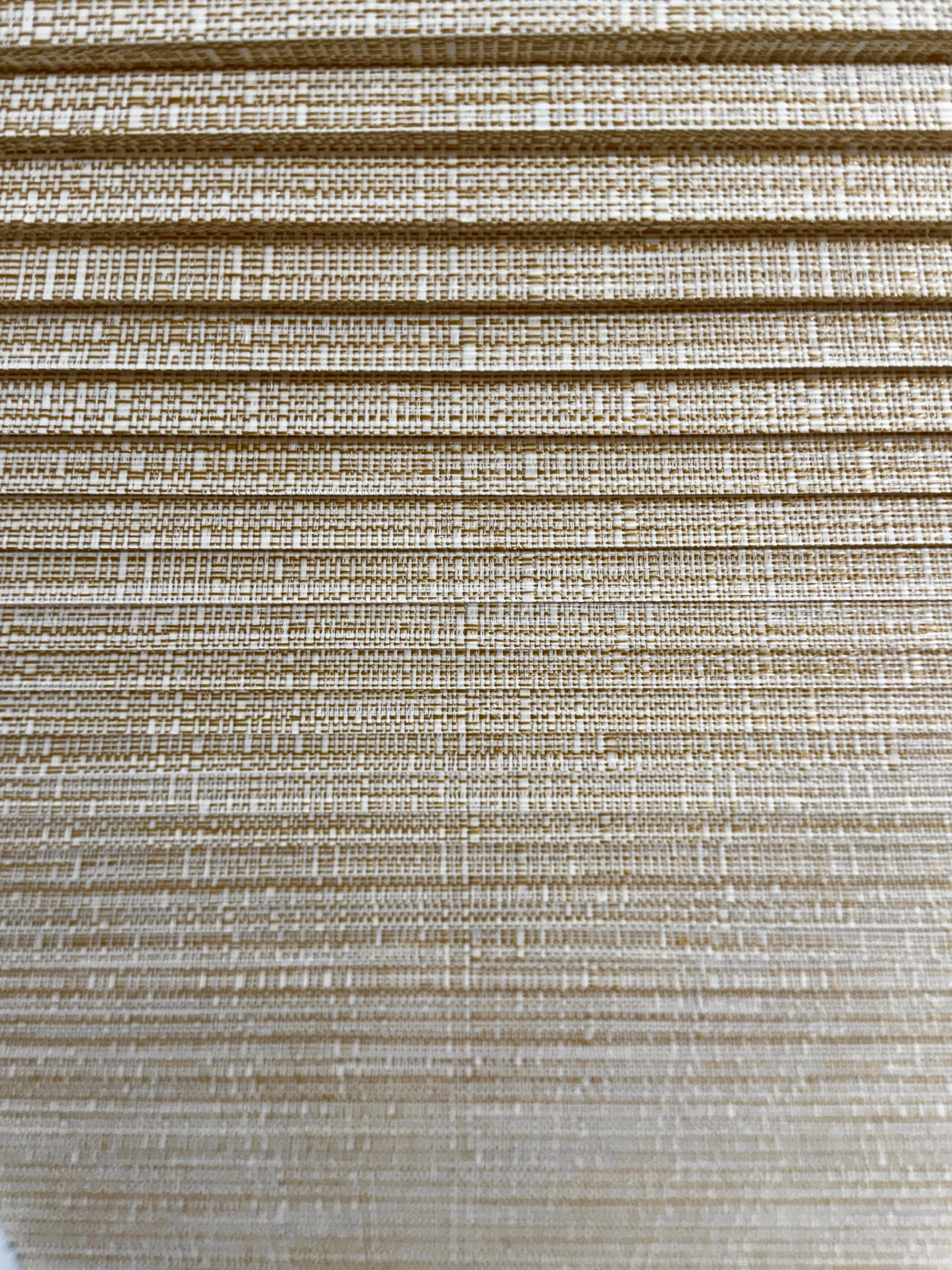 Plicell Straw 01 - 14 mm Hasır Dokulu Güneşlik Plise Perde