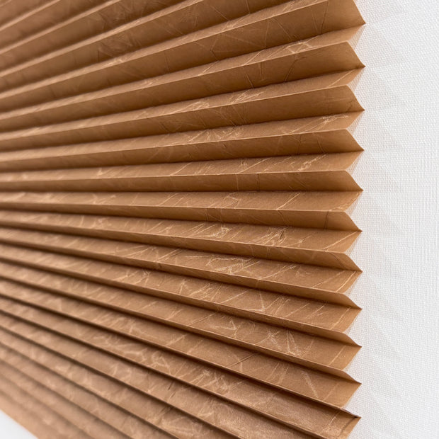 Plicell Leafy 05 - 14 mm Kırçıllı Dokulu Güneşlik Plise Perde