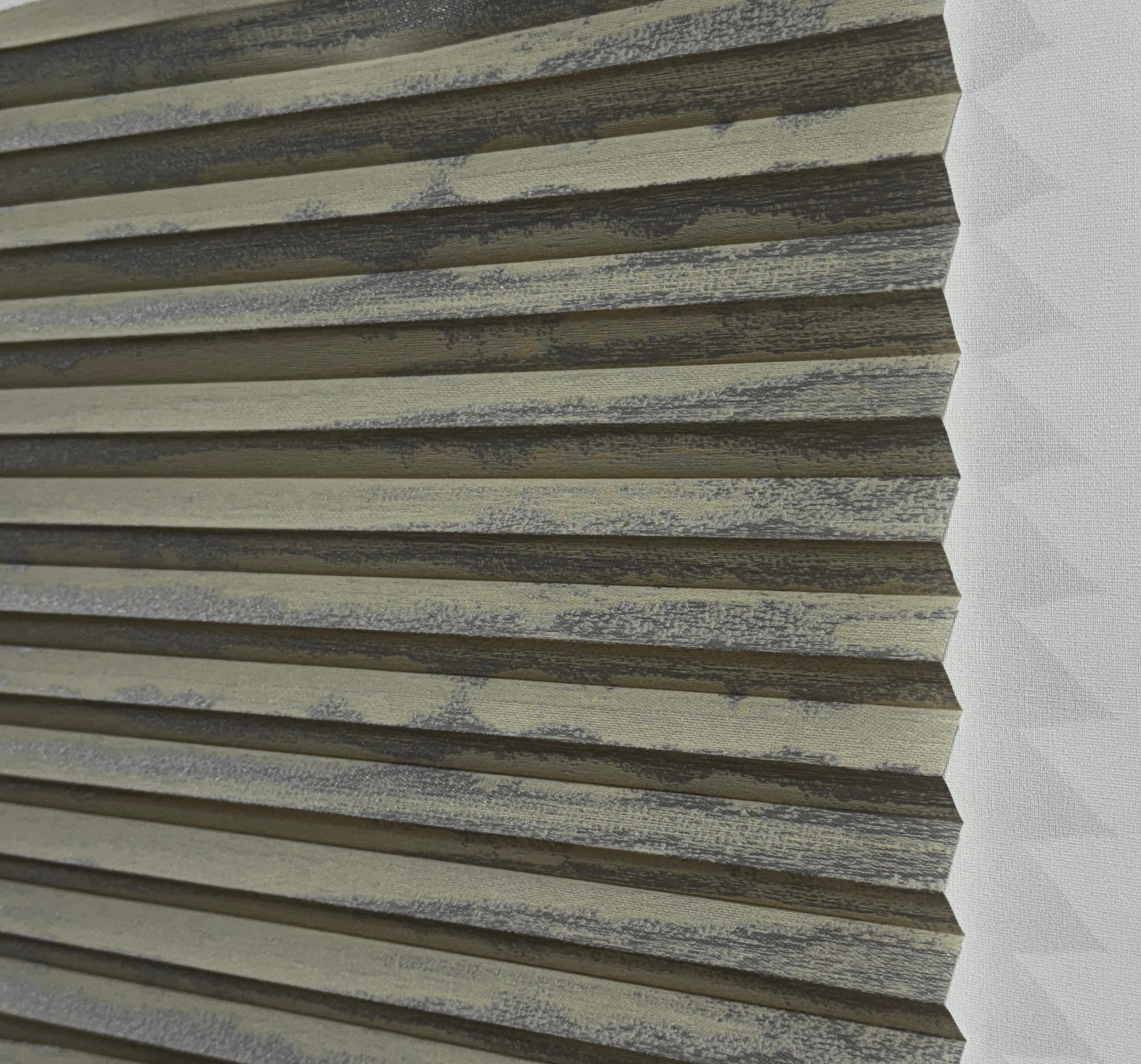 Plicell Mahogany 03 - 20 mm Ahşap Desenli Güneşlik Plise Perde