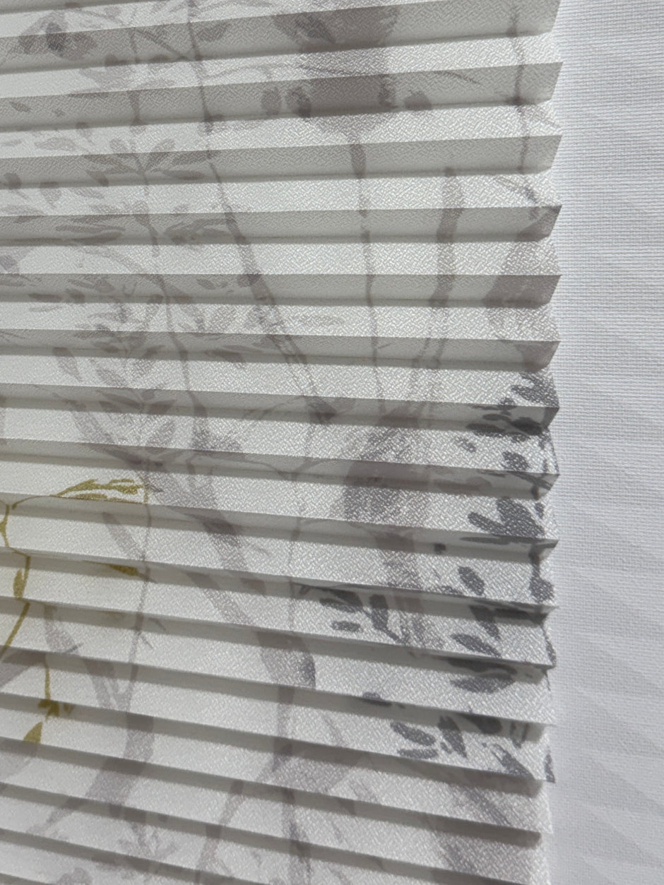 Parrot Printed4520 Güneşlik – Gölgelendirici Desenli Plicell Perde
