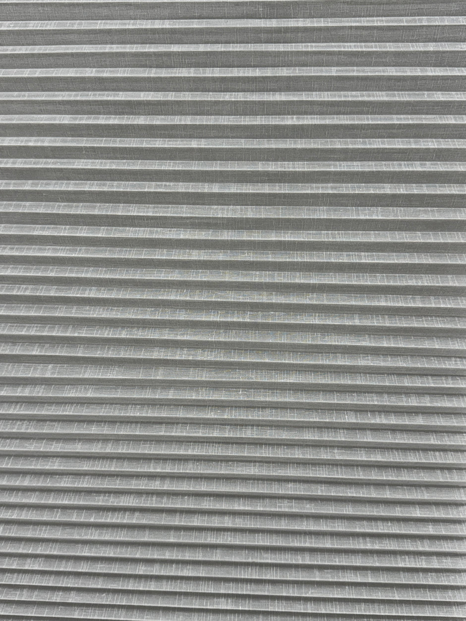 Plicell Lattice 01 - 14 mm Transparan Tül Güneşlik Plise Perde
