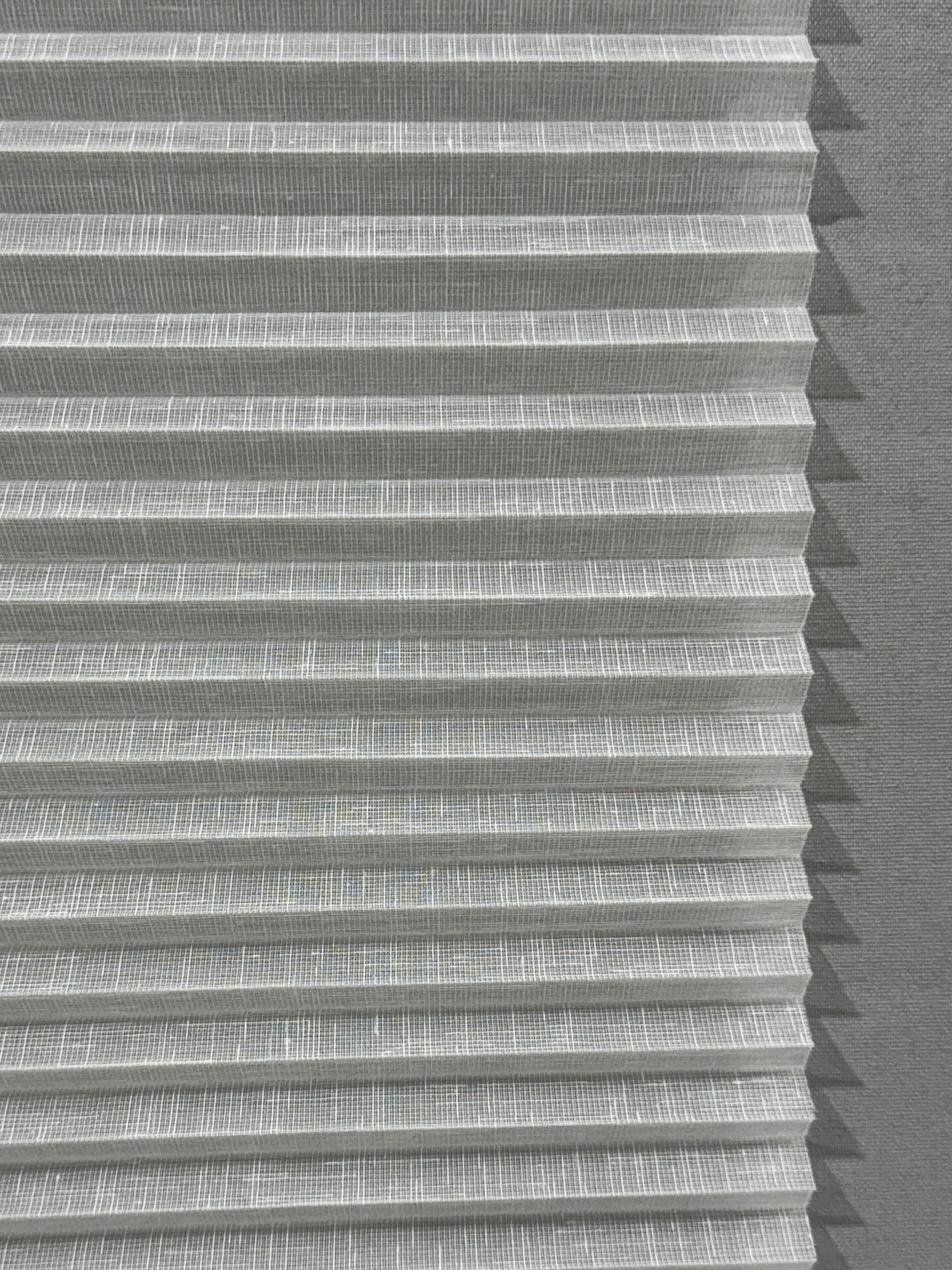 Plicell Lattice 01 - 14 mm Transparan Tül Güneşlik Plise Perde