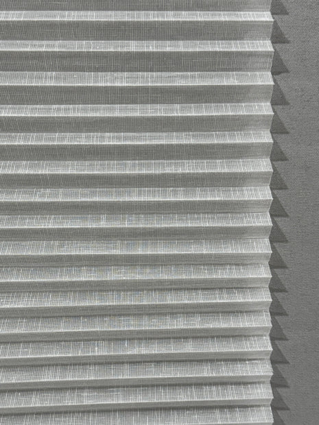 Plicell Lattice 01 - 14 mm Transparan Tül Güneşlik Plise Perde