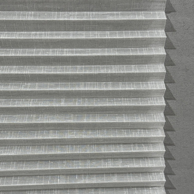 Plicell Lattice 01 - 14 mm Transparan Tül Güneşlik Plise Perde