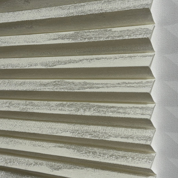 Plicell Mahogany 01 - 20 mm Ahşap Desenli Güneşlik Plise Perde