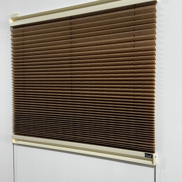 Plicell Moon 03 - 14 mm Simli Sedefli Güneşlik Plise Perde